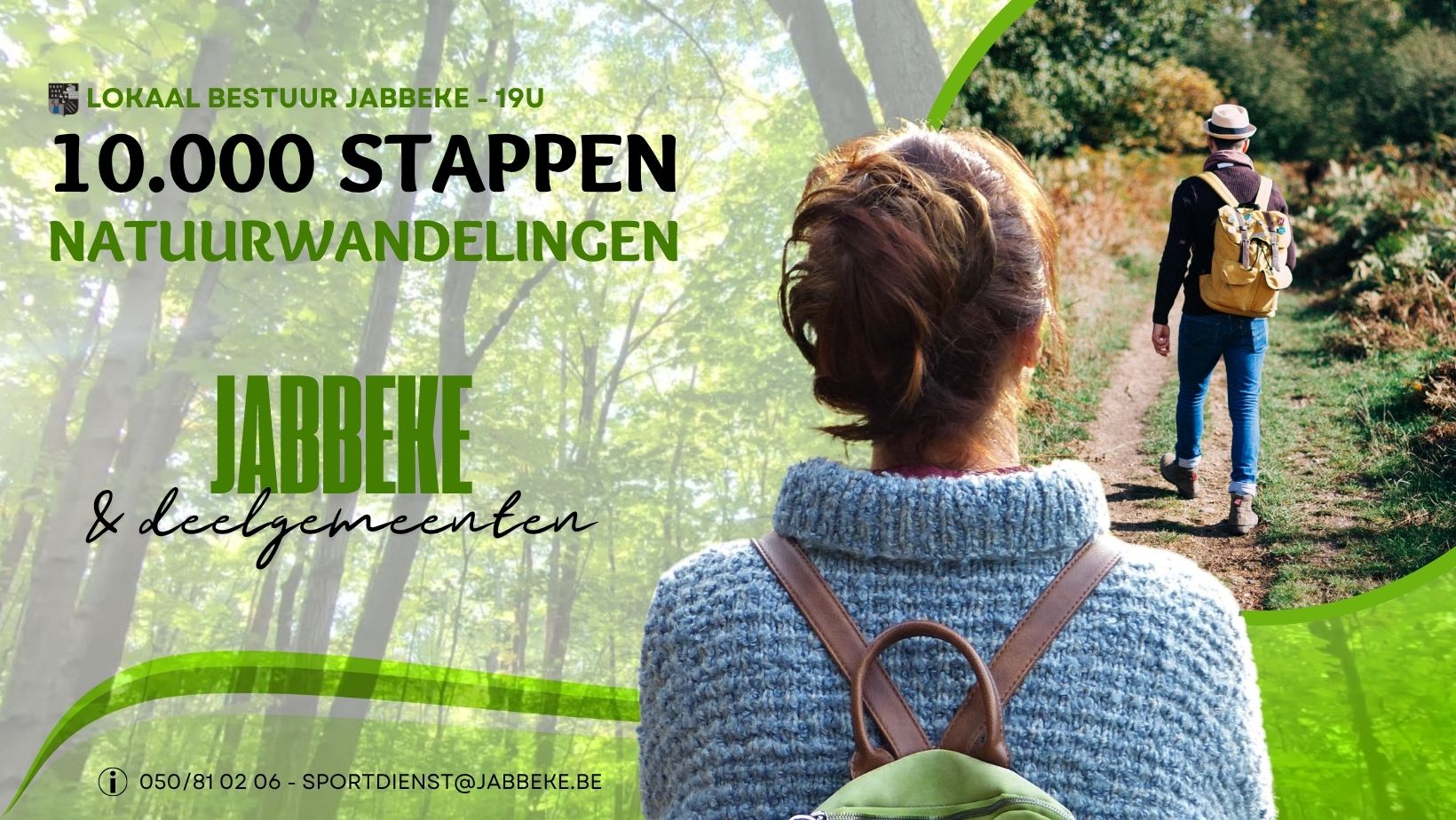10000 STAPPEN NATUURWANDELINGEN